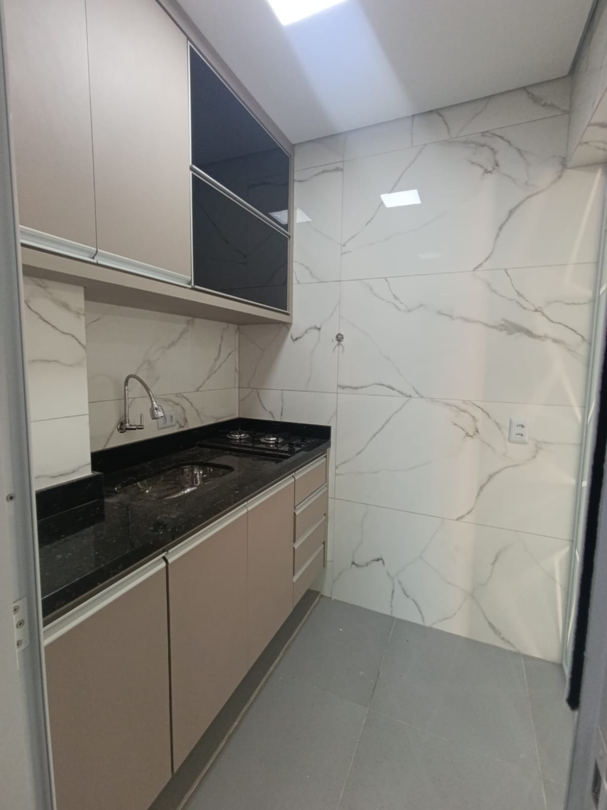 Foto do Imóvel - Lindo Sala Living com vista para o mar no José Menino em Santos/SP