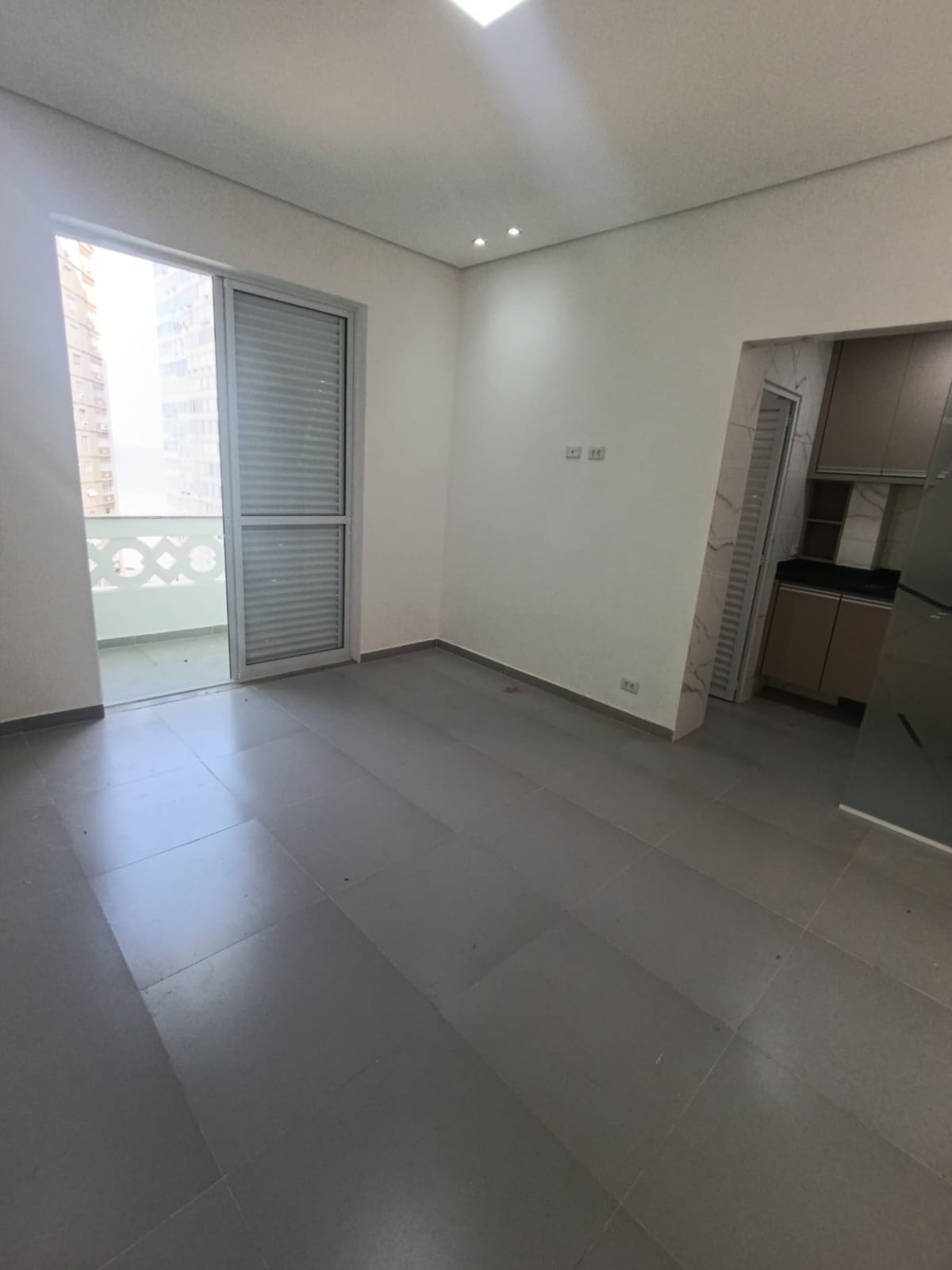 Foto do Imóvel - Lindo Sala Living com vista para o mar no José Menino em Santos/SP