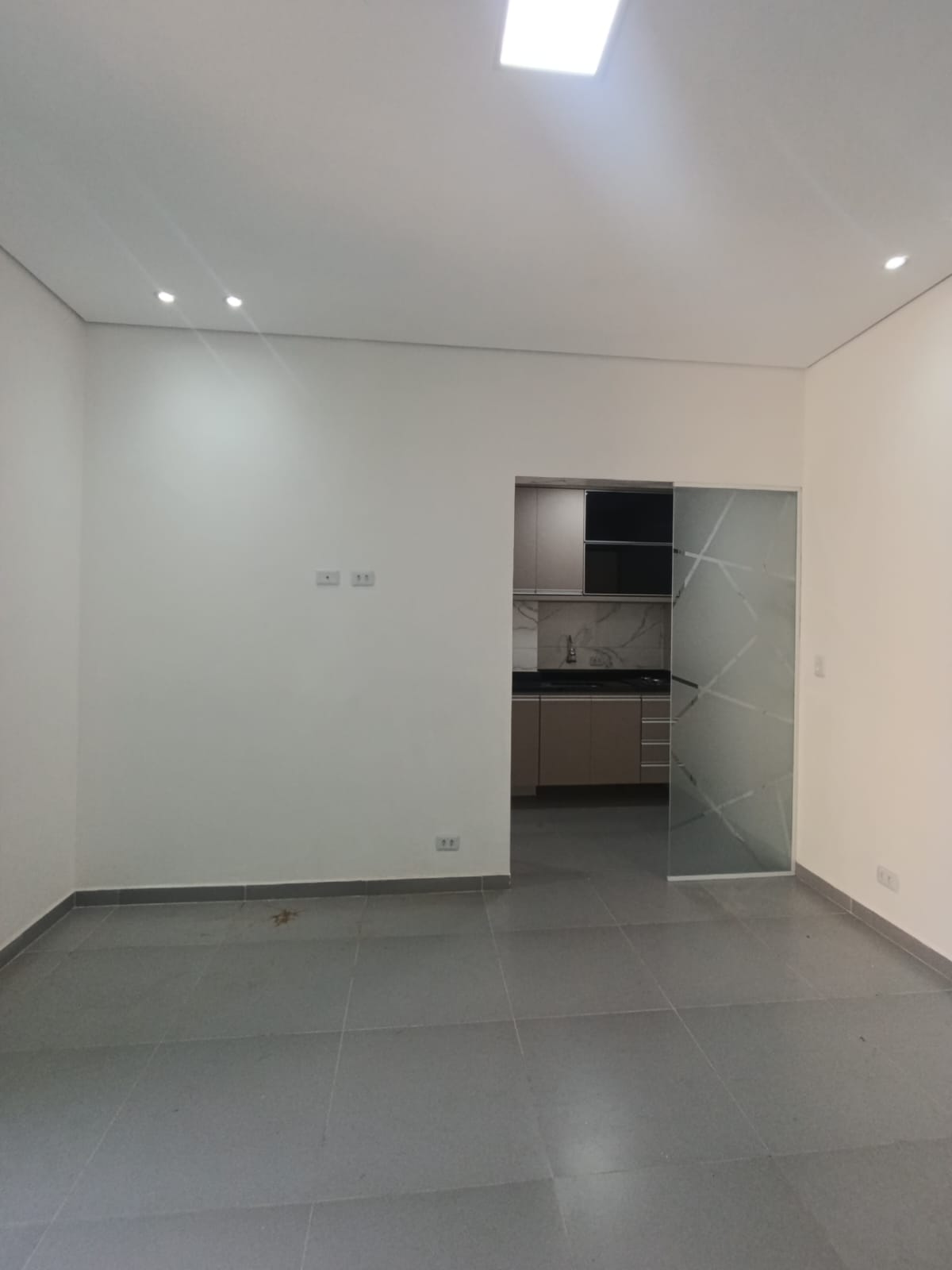 Foto do Imóvel - Lindo Sala Living com vista para o mar no José Menino em Santos/SP