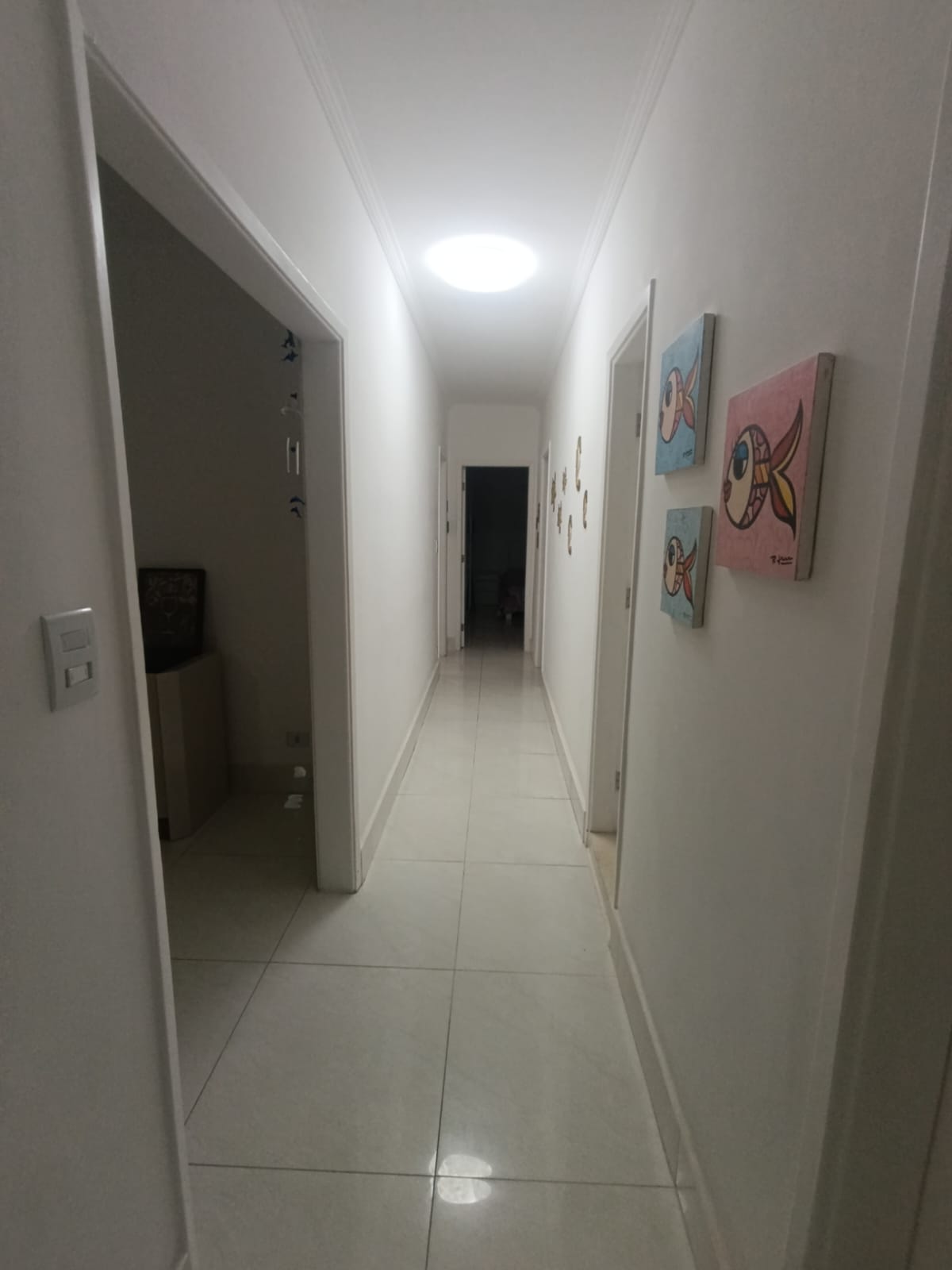 Foto do Imóvel - Apto de 03 dorms + dep. emprega com vista mar e 02 vagas no Embaré em Santos/SP