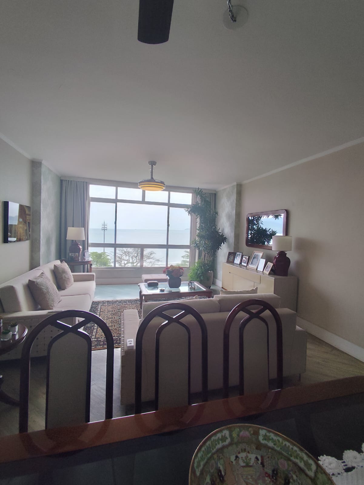 Foto do Imóvel - MARAVILHOSA VISTA EM APARTAMENTO 3 DORMS NO EMBARÉ EM SANTOS/SP