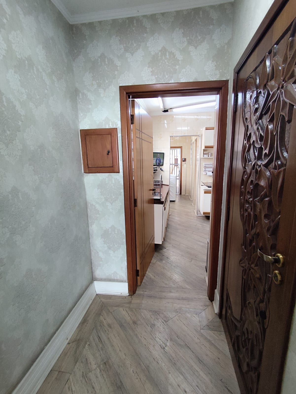 Foto do Imóvel - MARAVILHOSA VISTA EM APARTAMENTO 3 DORMS NO EMBARÉ EM SANTOS/SP