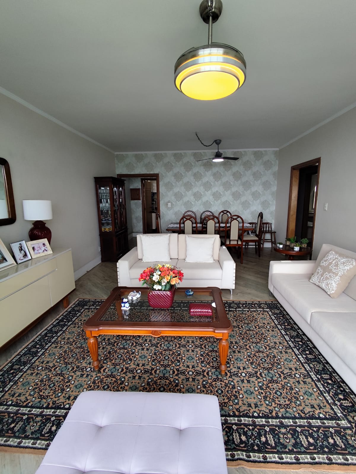 Foto do Imóvel - MARAVILHOSA VISTA EM APARTAMENTO 3 DORMS NO EMBARÉ EM SANTOS/SP