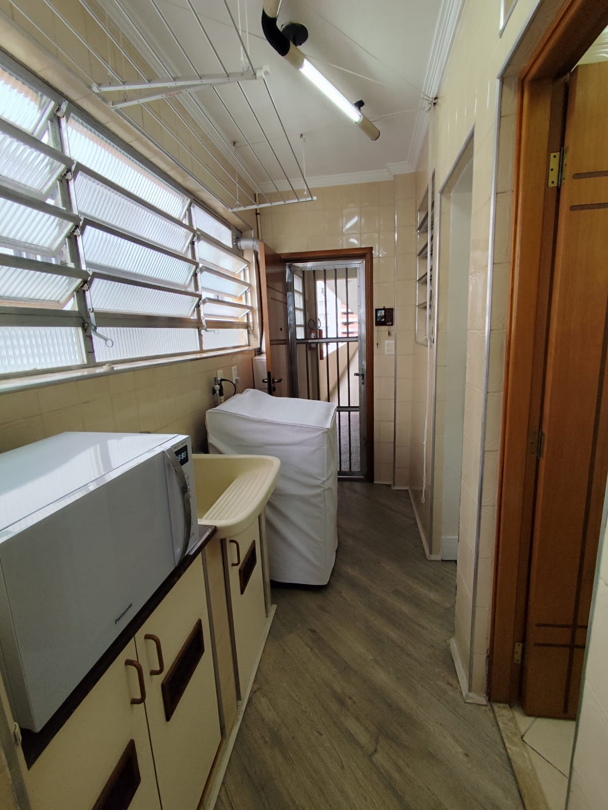 Foto do Imóvel - MARAVILHOSA VISTA EM APARTAMENTO 3 DORMS NO EMBARÉ EM SANTOS/SP