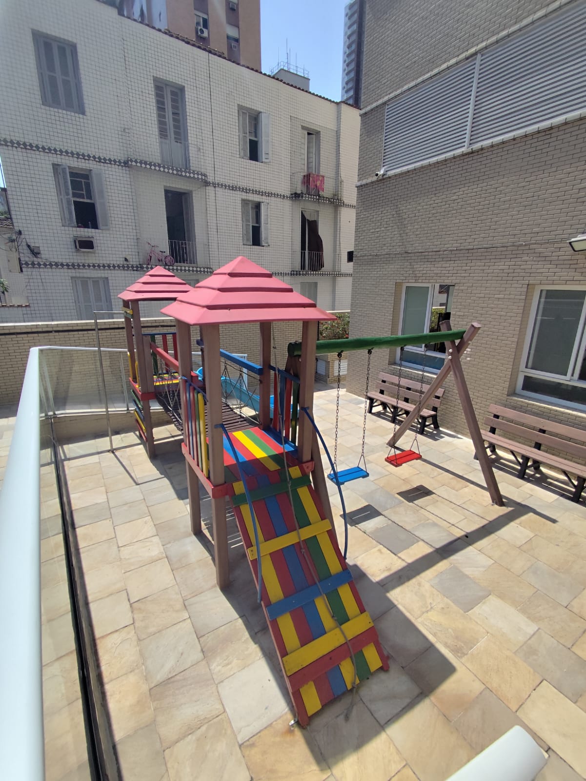 Foto do Imóvel - Lindo Apto. 03 dorms + dep. completa e lazer na Pompeia em santos/SP