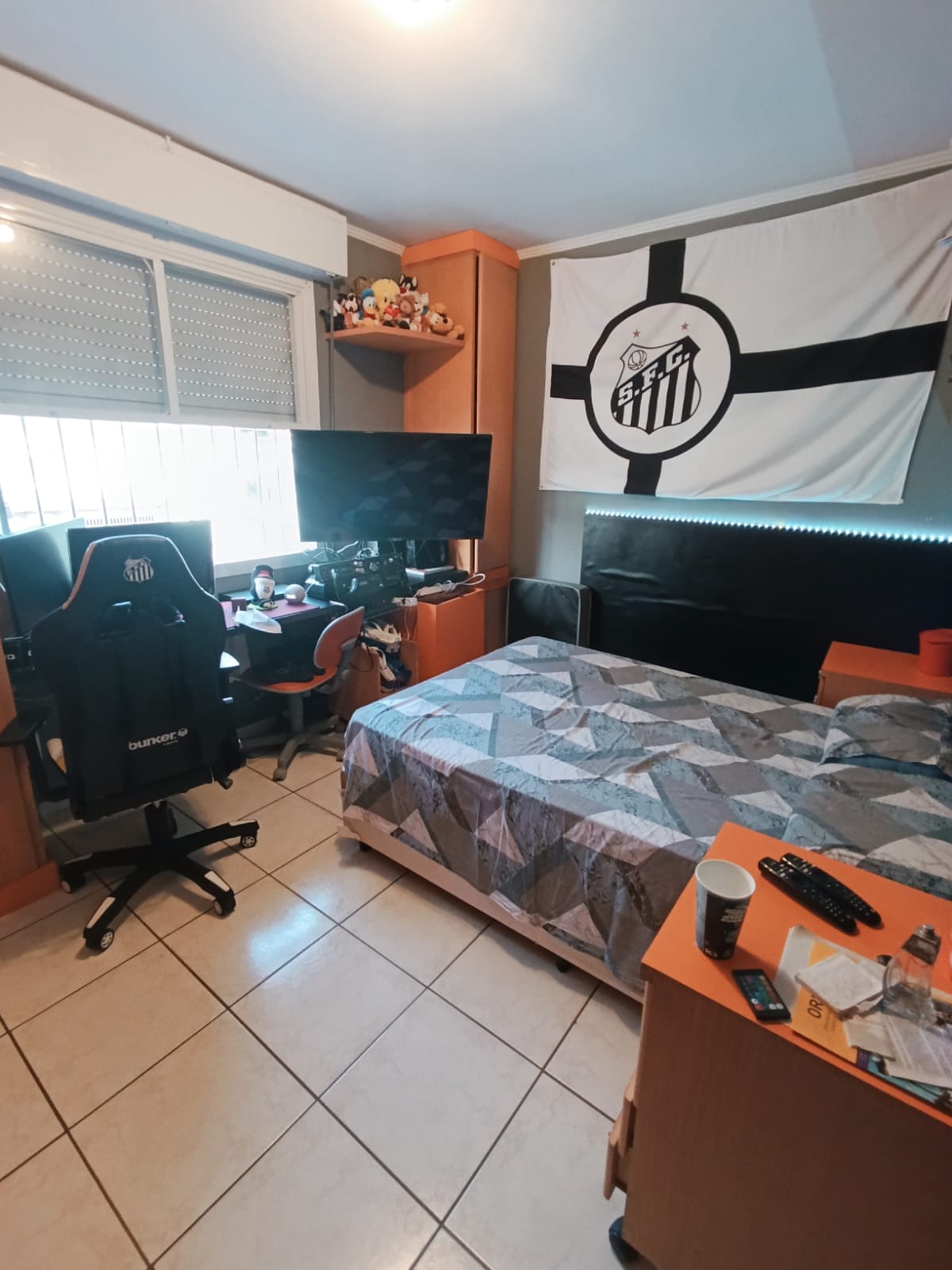 Foto do Imóvel - 02 dorms sendo 1 suíte e garagem fechada em Santos/SP