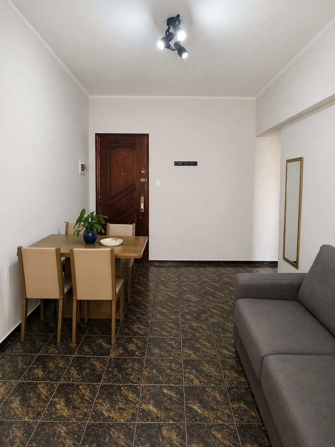 Foto do Imóvel - Lindo ap. 01 dorm reformado no Embaré em Santos/SP