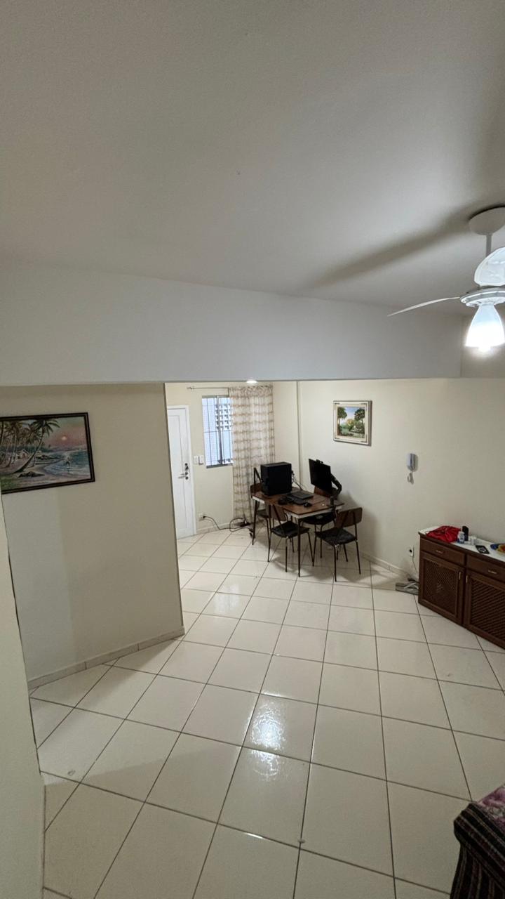 Foto do Imóvel - 01 dorm frente mar no Embaré em Santos/SP