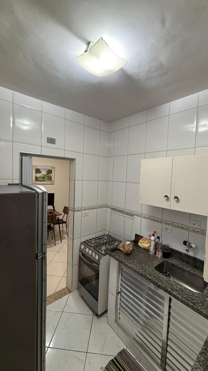 Foto do Imóvel - 01 dorm frente mar no Embaré em Santos/SP