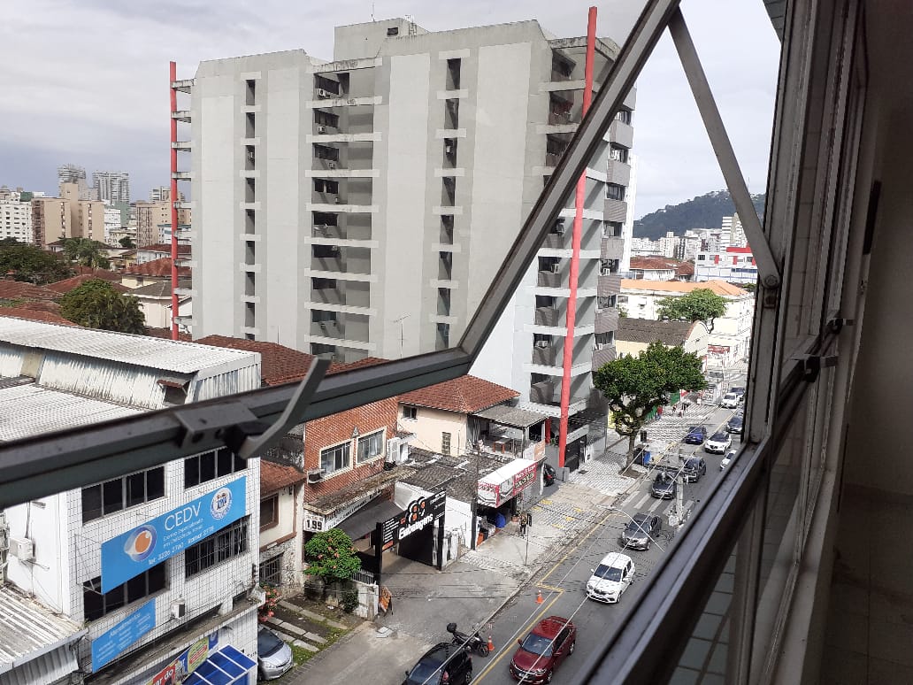 Foto do Imóvel - Sala Comercial com 03 salas em excelente ponto em Santos/SP