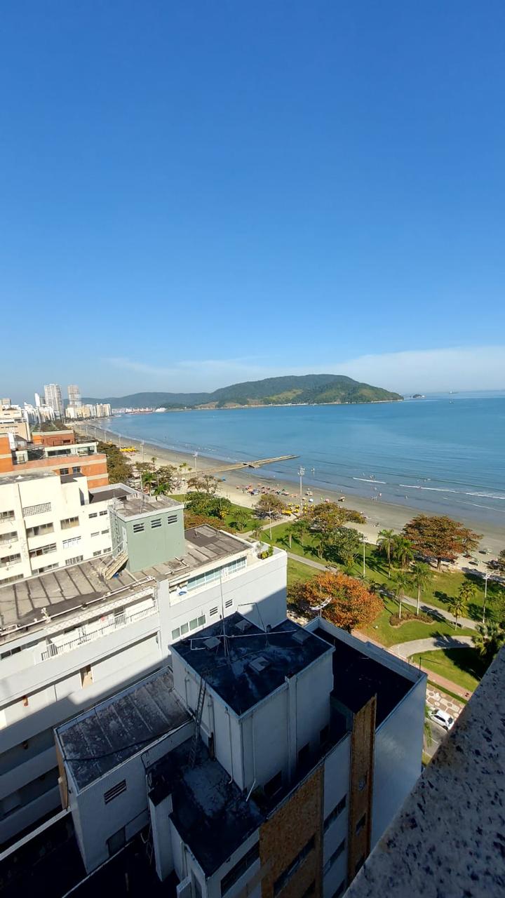 Foto do Imóvel - 01 dorm com vista mar no Embaré em Santos/SP